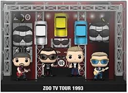 Photo 1 of Funko POP Moment Deluxe: U2 s Zoo TV Tour (1993) Vinyl Figures (2022 Limited Edition Exclusive)