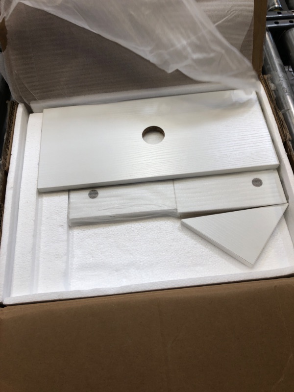 Photo 1 of Yoobure Tree Bookshelf - 6 Shelf Retro Floor Standing Bookcase, Tall Wood Book Storage Rack for CDs/Movies/Books, Utility Book Organizer Shelves for Bedroom, Living Room, Home Office, White