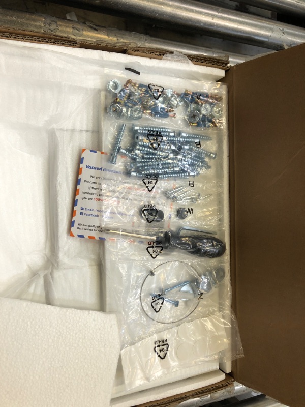 Photo 1 of Yoobure Tree Bookshelf - 6 Shelf Retro Floor Standing Bookcase, Tall Wood Book Storage Rack for CDs/Movies/Books, Utility Book Organizer Shelves for Bedroom, Living Room, Home Office, White