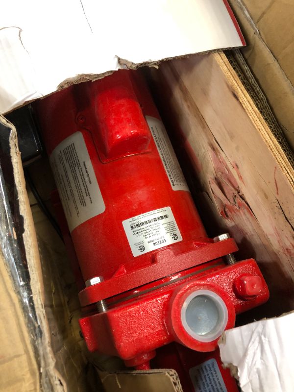 Photo 3 of Red Lion RJS-100-PREM 602208 Premium Cast Iron Shallow Well Jet Pump