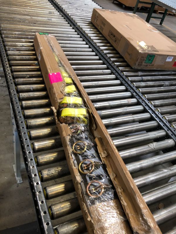 Photo 1 of Trekassy E Track Tie-Down Rail Kit - 12 Pieces: 4 Pack 5ft Horizontal E-Track Rails & 8 E Track Accessories for Enclosed Trailers, Trailer Beds, Pickups, Trucks