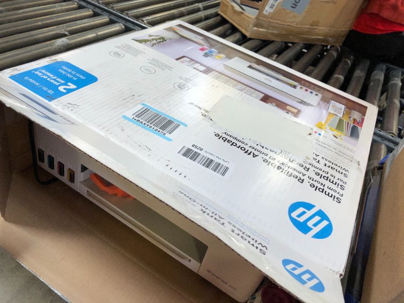 Photo 3 of HP Smart Tank 5000 Wireless All-in-One Ink Tank Printer mobile print, scan, copy, white, 17.11 x 14.23 x 6.19