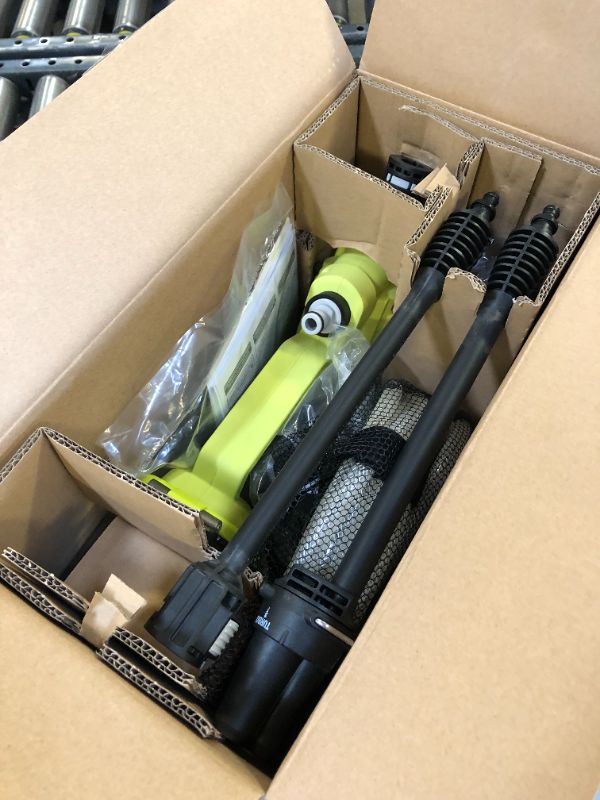 Photo 2 of RYOBI RY120352K ONE+ 18-Volt 320 PSI 0.8 GPM Cold Water Cordless Power Cleaner - 4.0 Ah Battery and Charger Included