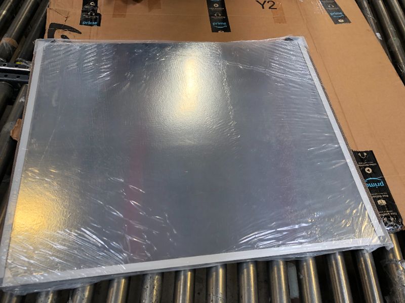 Photo 2 of VIZ-PRO Large Dry Erase White Board/Magnetic Foldable Whiteboard, 60 X 36 Inches, Silver Aluminium Frame