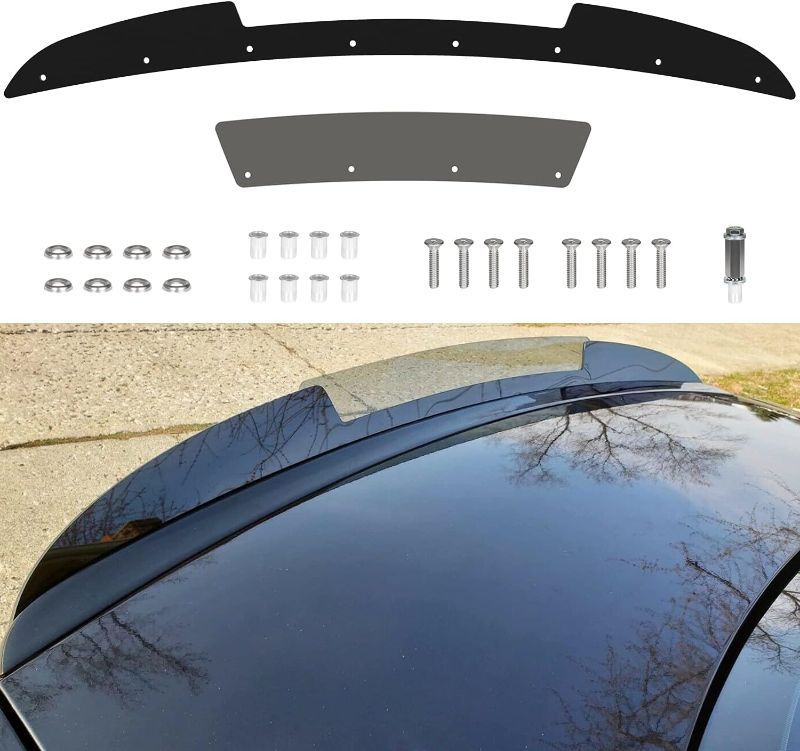 Photo 1 of 300SRT Wicker Bill Spoiler for Chrysler 300 SRT 2005 2006 2007 2008 2009 2010 Add-on Rear Decklid Wicker Bill with Rivnut Tool
