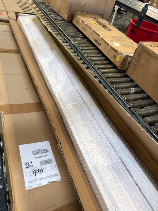 Photo 1 of 2-inch Cordless Faux Wood Blinds with Royal Valance, Room Darkening Horizontal Window Blinds, Inside Mount Blinds for Windows - Actual Blinds Size: 70.5'' W x 48'' H - White White 70.5"W x 48"H