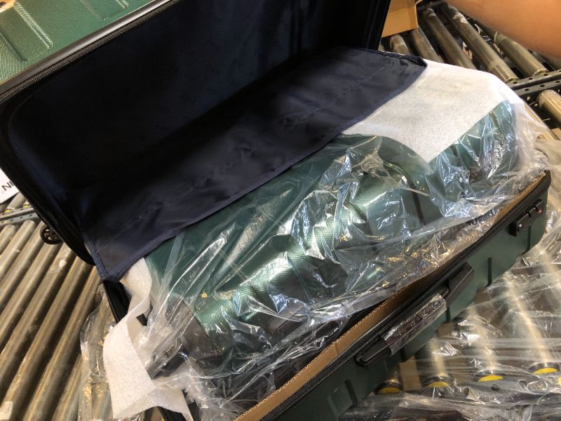 Photo 5 of COOLIFE Luggage 3 Piece Set Suitcase Spinner Hardshell Lightweight TSA Lock 4 Piece Set dark green3