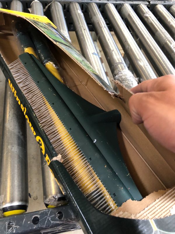 Photo 1 of Artificial Turf Rake - 65" Extra Long Adjustable Steel Pole Turf Broom for Artificial Grass Easy Quick Remove Leaves, Shrubs, Pet Hairs, Debris from Turf, Synthetic Grass, Carpet, Lawn
