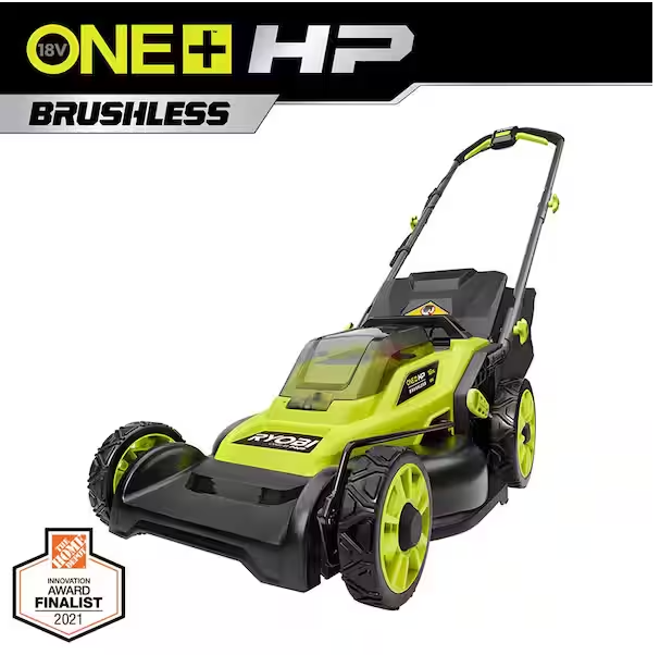 Photo 1 of RYOBI ONE+ HP 18V Brushless 16 in. Cordless Battery Walk Behind Push Lawn Mower (Tool Only)