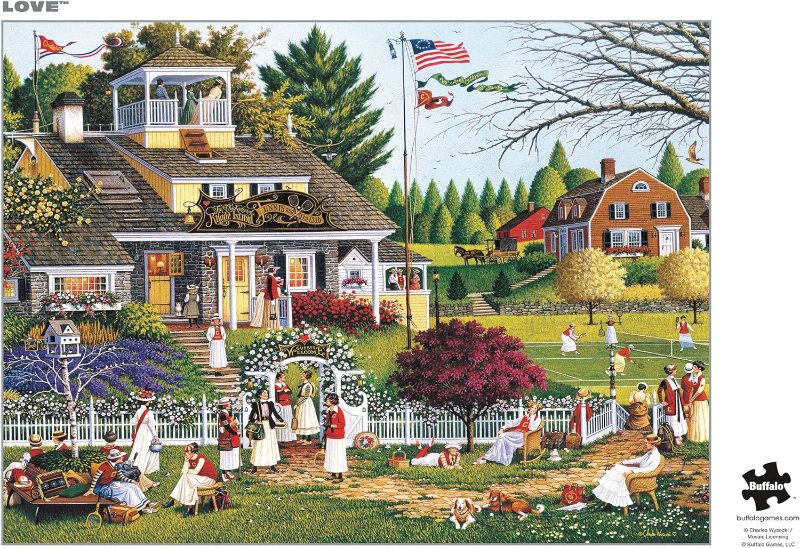 Photo 1 of Buffalo Games - Silver Select - Charles Wysocki - Love - 1000 Piece Jigsaw Puzzle for Adults Challenging Puzzle Perfect for Game Nights - Finished Size 26.75 x 19.75
