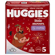 Photo 1 of Limited Edition Huggies Disney Baby Diapers Size 5 Lion King Little Movers 60 Ct
