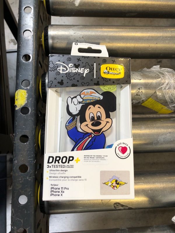 Photo 2 of OtterBox Disney Mickey Mouse One : Walt’s Plane - Pilot Mickey Mouse OtterBox Symmetry Series for iPhone X/XS/11 Pro iPhone 11 Pro