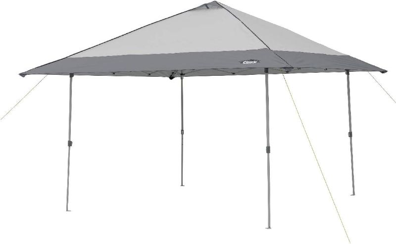 Photo 1 of CORE 13' x 13' Instant Shelter Pop Up Canopy Gazebo Tent for Shade in Backyard, Party, Event with Wheeled Carry Bag, Gray
