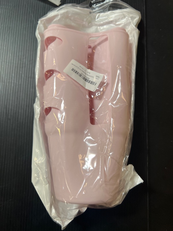 Photo 1 of Silicone Boot for Stanley H2.0 30 oz Quencher,with Silicone Spill Proof Stopper Set Stanley Upgraded All Inclusive Silicone Boot Protects Against Dents Leakproof Stanley Cup Accessories-2pcs Light Pink