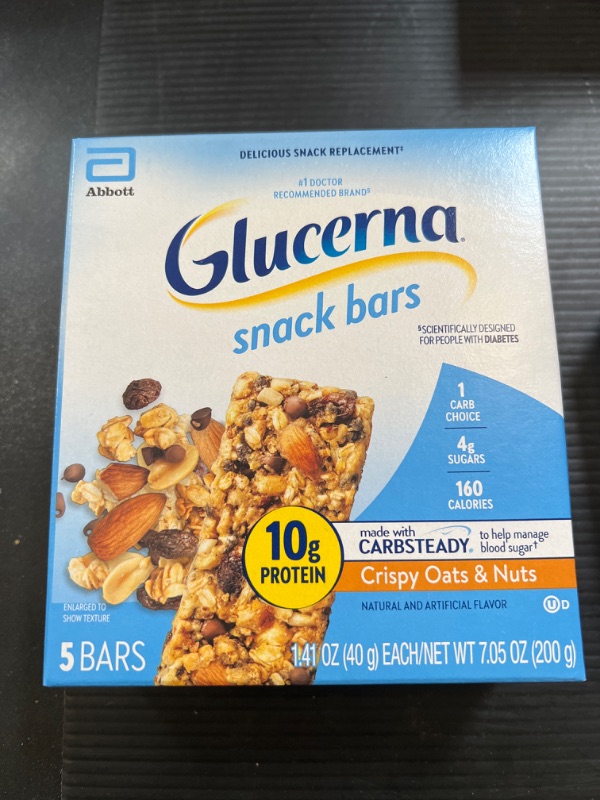 Photo 2 of  Snack Bars, Crispy Oats & Nuts, 20 Count  02-01-2024