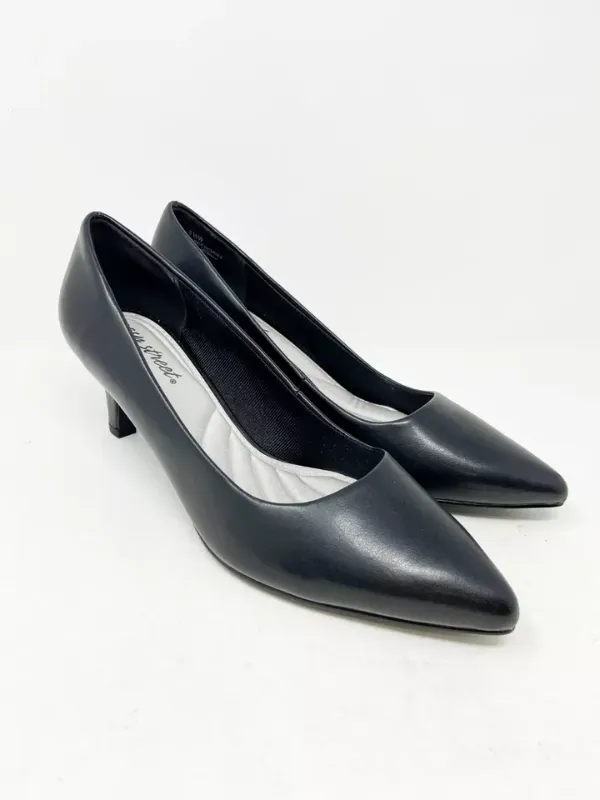 Photo 1 of 7.5  W  Easy Street Womens Black Pointe High Heels
