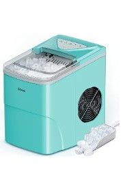 Photo 1 of Silonn Ice Makers Countertop, 9 Cubes Ready in 6 Mins, 26lbs in 24Hrs, Self-Cleaning Ice Machine 