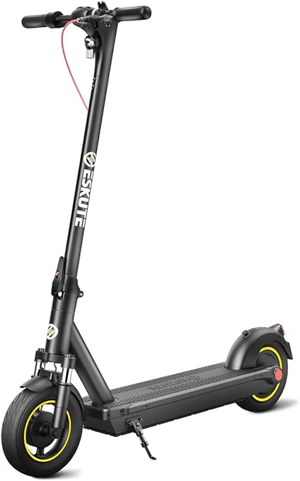 Photo 1 of ESKUTE MAX Electric Scooter, Powerful 450W Motor, 30 Miles Range, 18.6 MPH Speed, 10" Pneumatic Tires Electric Scooter Adults, 265lbs Max Load, Folding Commuter Scooter with Double Braking System