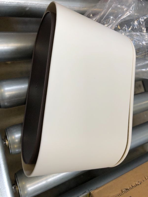 Photo 1 of Mini Trash Can with Lid - MONGTINGLU Removable Small Garbage Can, Tiny Plastic Trash Bin, Pop Up Countertop Wastebasket, Counter Garbage Lint Bin for Bathroom,Office,Kitchen,Desk,Coffee Table(White)