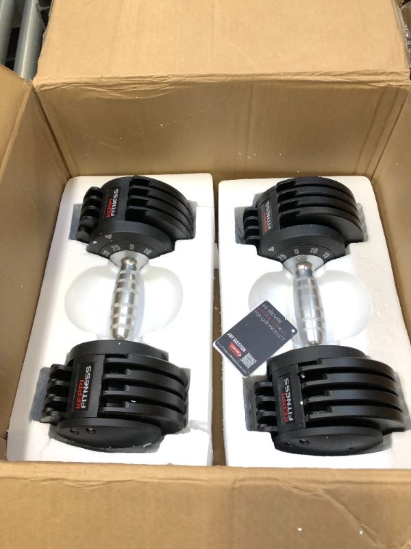 Photo 2 of ProForm Weight Dumbbells 50 lb. Select-a-Weight Dumbbell Pair