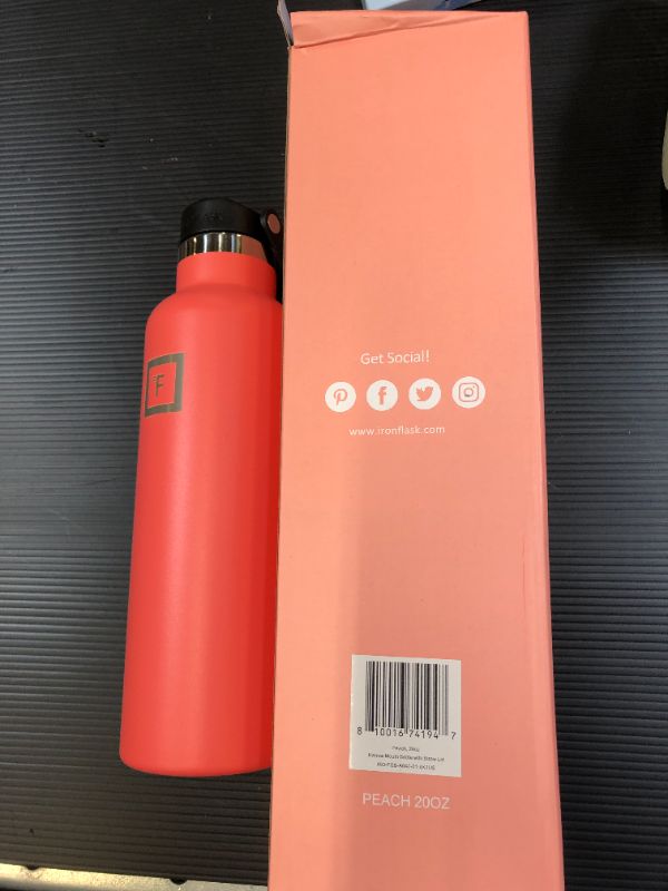 Photo 1 of 20 Oz Narrow Mouth Water Bottle with Straw Lid
