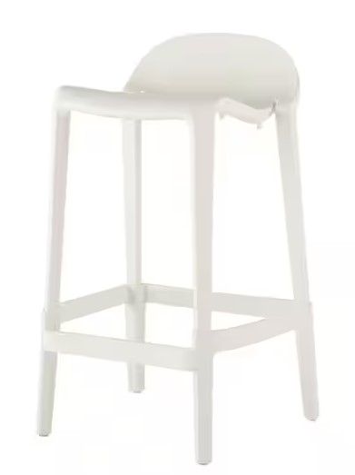 Photo 1 of Joyous White Counter Stool 
