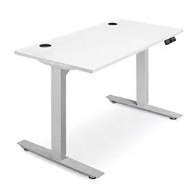 Photo 1 of Electric Adjustable Height Desk - 48 x 24", White
