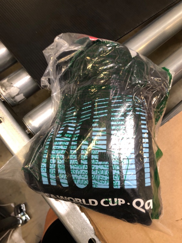 Photo 1 of Outerstuff Unisex Kids' FIFA World Cup Country Fade Fleece Hoodie Argentina World Cup Soccer Team Large Black