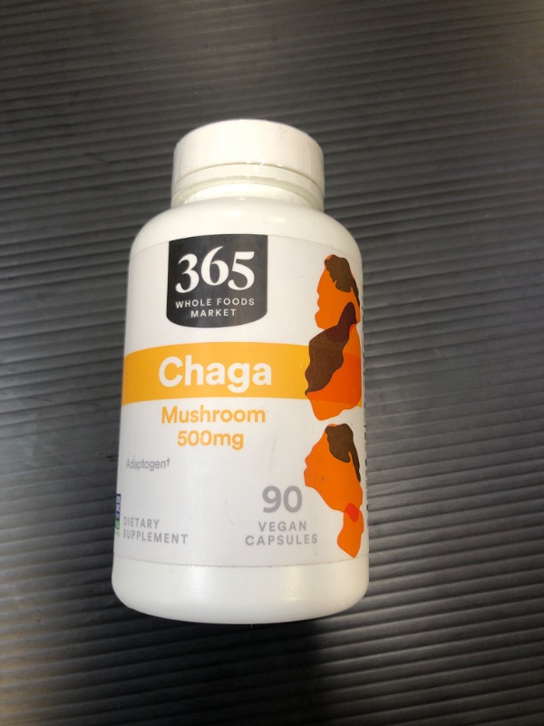 Photo 2 of 365 by Whole Foods Market, Chaga, 90 Count
 expires- 9/30/24