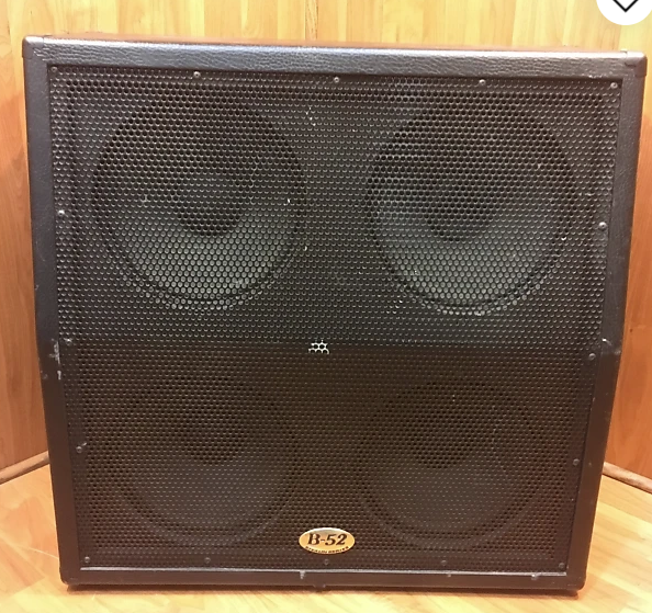 Photo 1 of B52 Stealth Series LG-412V 4x12 Guitar Cabinet