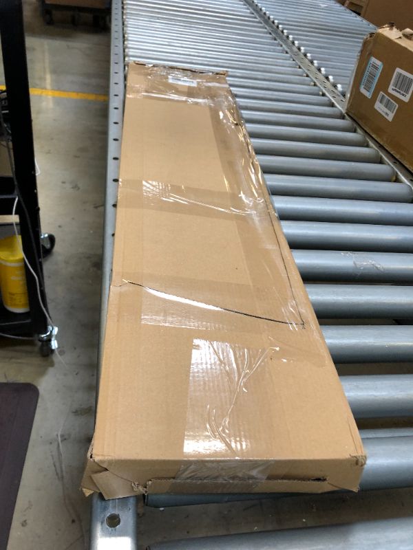 Photo 1 of HBlife 36 Inches Invisible Wall Floating Bookshelf for Kids and Nursery, Clear Acrylic Shelves for Figures, 4 Pack (5MM Thick) 36 Inch 4 Pack