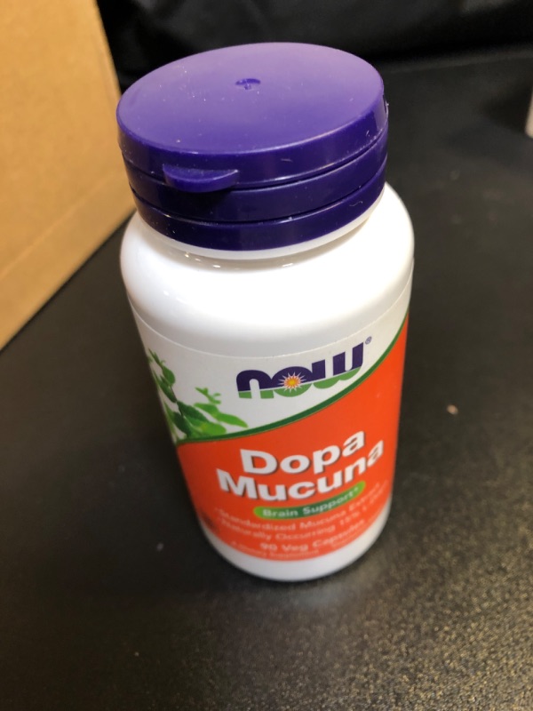 Photo 2 of DOPA Mucuna 90 Vcaps by Now (Pack of 1) ex. 7-25