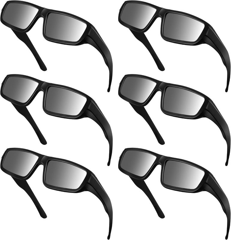 Solar Eclipse Glasses Approved 2024, (6 Pack) CE And ISO 12312-2 ...