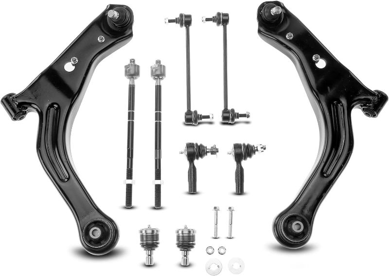 Photo 1 of A-Premium Set of 10, Front Lower Control Arm, Sway Bar Link, Lower Ball Joint, Inner Outer Tie Rod End, Compatible with Ford Escape 2001-2004, Mazda Tribute 2001-2004
