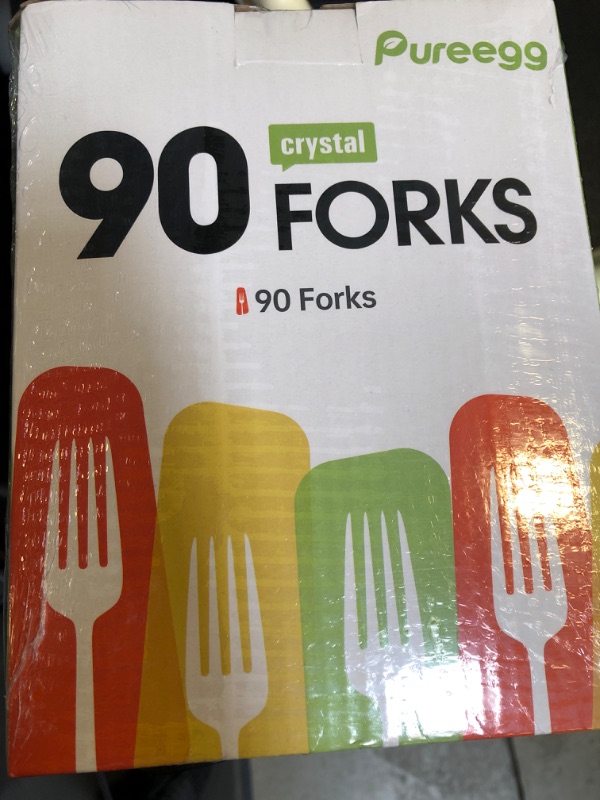 Photo 1 of 90 disposable forks 