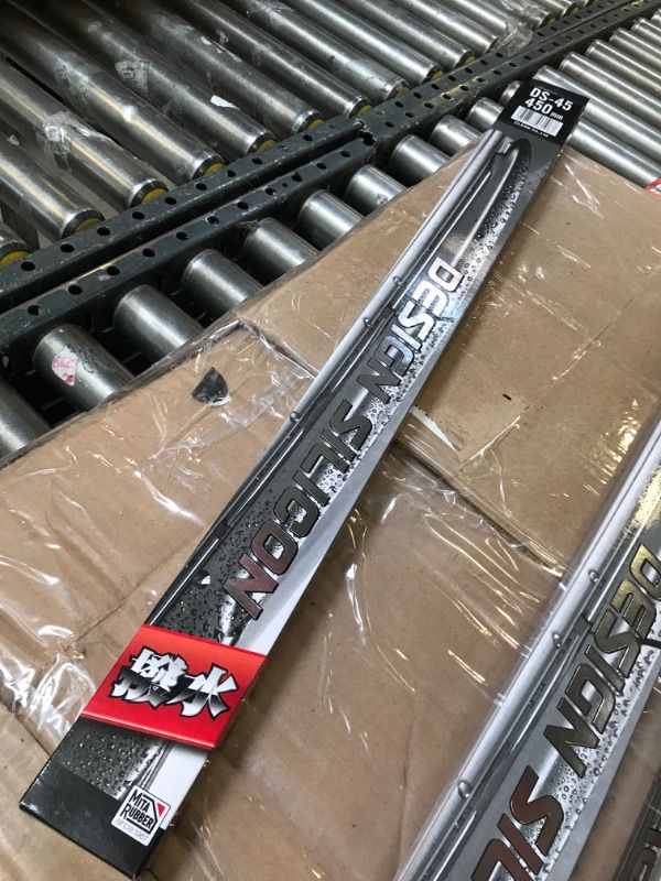 Photo 1 of DS-45 MITA Mita Water Repellent Design Wiper Rain Wiper Made by Mita Aero Design Frame Shape U Clip Type 450mm
