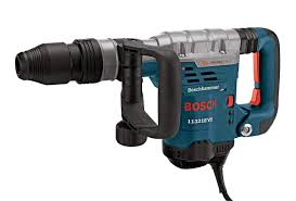 Photo 1 of BOSCH 11321EVS Demolition Hammer - 13 Amp 1-9/16 in. Corded Variable Speed SDS-Max Concrete Demolition Hammer with Carrying Case
