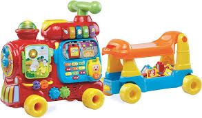 Photo 1 of VTech Sit-to-Stand Ultimate Alphabet Train, Red
