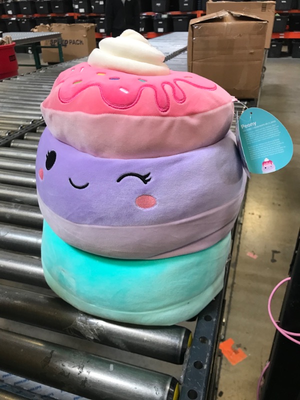 Photo 2 of Squishmallows Original 14-Inch Peony Unicorn Pancakes with Whipped Cream - Official Jazwares Large Plush