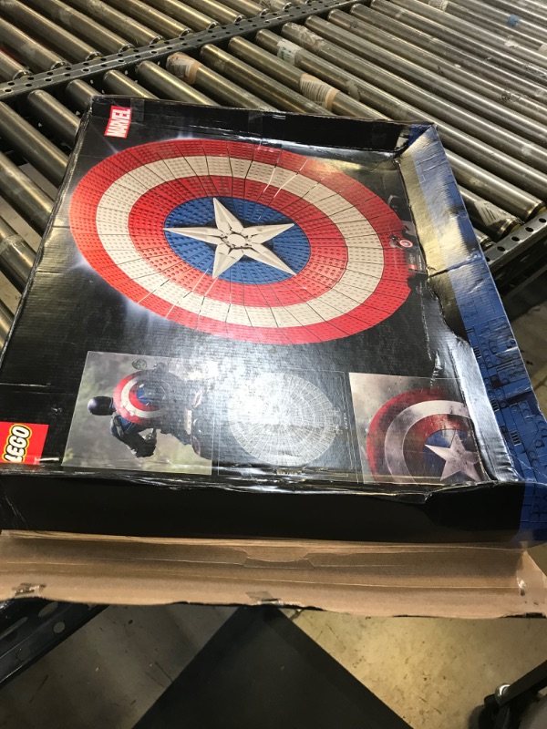 Photo 3 of LEGO Marvel Captain America’s Shield 76262 Model Kit for Adults, Collectible Replica of Captain America’s Iconic Shield, This Disney Marvel Building Set for Adults Makes a Great Gift for Marvel Fans