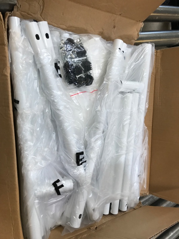Photo 1 of GARMENT RACK WHITE