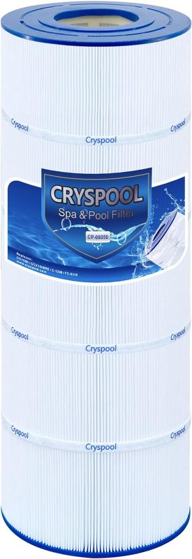 Photo 1 of Cryspool® 08050 Filter Compatible with CCX1500RE(CC 1500 E), X-Stream 150, PXST150, C-8316, FC-1286, 150 Sq. Ft Pool Filter Cartridge, 1 Pack
