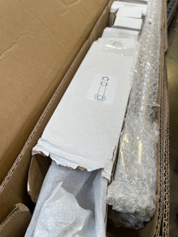 Photo 1 of SMARTSTANDARD 6 Feet Stainless Steel Sliding Barn Door Hardware Kit - Heavy Duty Sturdy Barn Door Track - Smoothly and Quietly - Step-by-Step Installation Instruction -Fit 36" Wide Door Panel