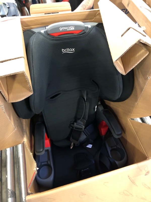 Photo 2 of Britax Grow with You ClickTight Harness-to-Booster, Black Contour SafeWash ClickTight Black Contour