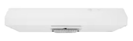 Photo 1 of Vissani Arno 30 in. 240 CFM Convertible Under Cabinet Range Hood in White with Lighting and Charcoal Filter