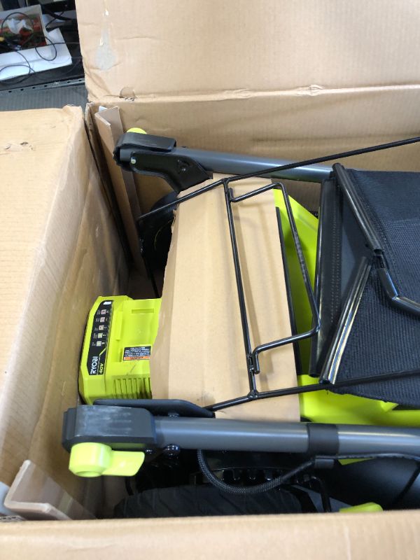 Photo 1 of 40V HP Brushless 20 in. Cordless Electric Battery Multi-Blade Walk Behind Self-Propelled Mower - 8.0Ah Battery & Charger