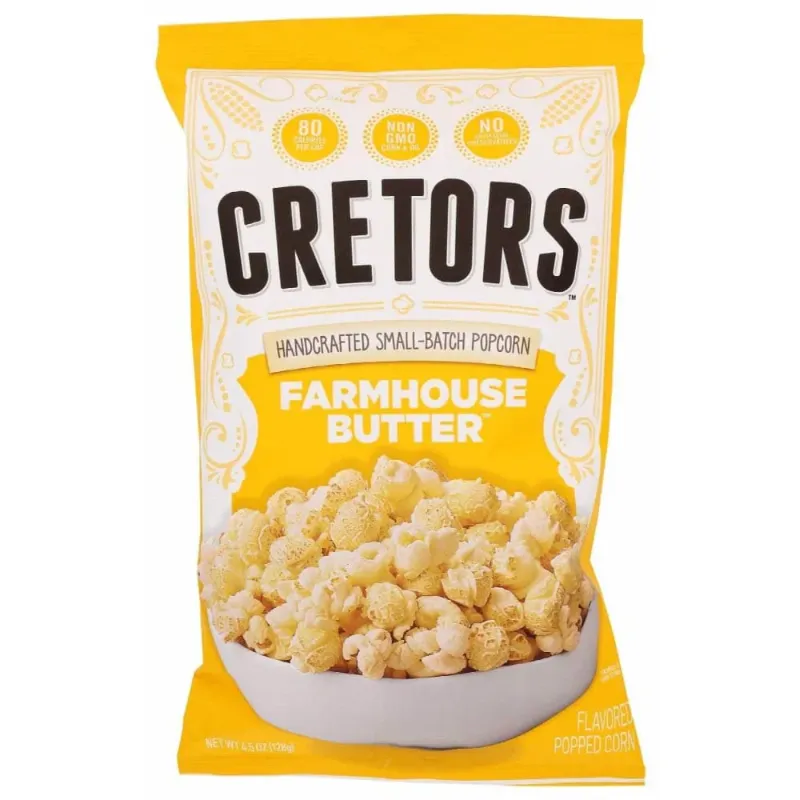 Photo 1 of GH CRETORS Popcorn Farmhs Butter, 4.5 oz (Case of 6)
BEST BY APR 30 2024