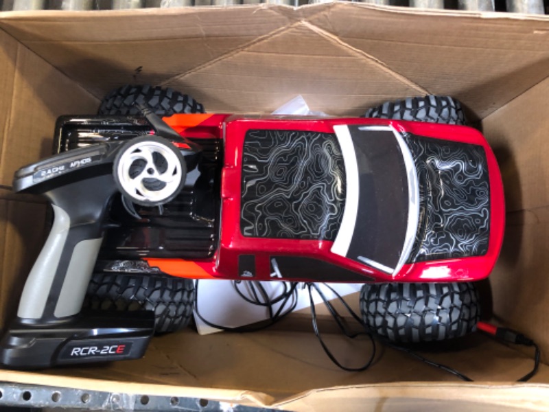 Photo 2 of Redcat Racing Everest-10 Electric Rock Crawler with Waterproof Electronics, 2.4Ghz Radio Control (1/10 Scale), Red/Black