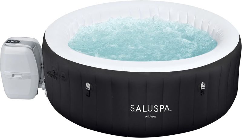 Photo 1 of Bestway SaluSpa Miami EnergySense AirJet Inflatable Hot Tub Spa 71" x 26"
