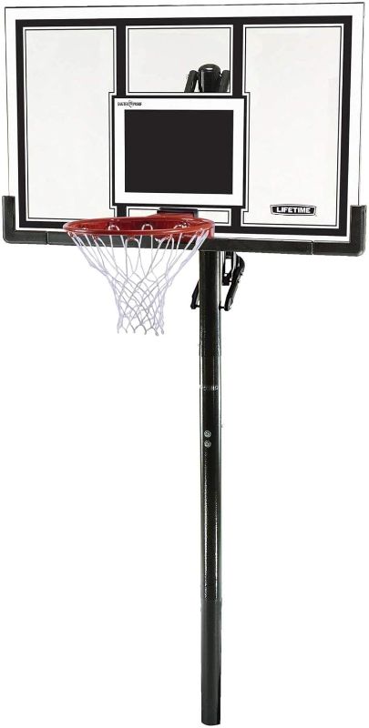 Photo 1 of missing pcs selling parts only Lifetime Adjustable Basketball Hoop (54-Inch Polycarbonate)
